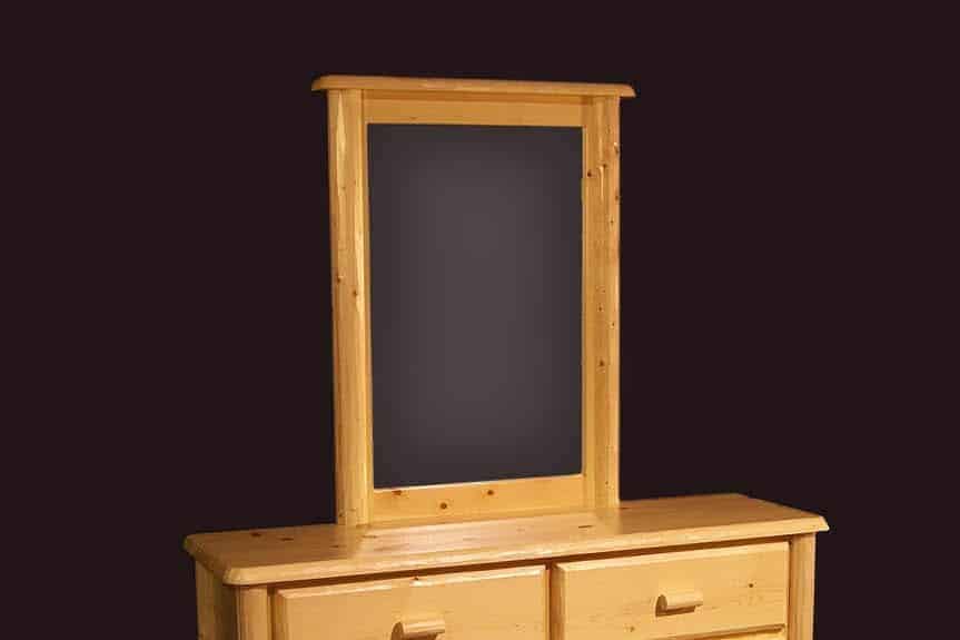 Northwoods Dresser Mirror Viking Log Furniture