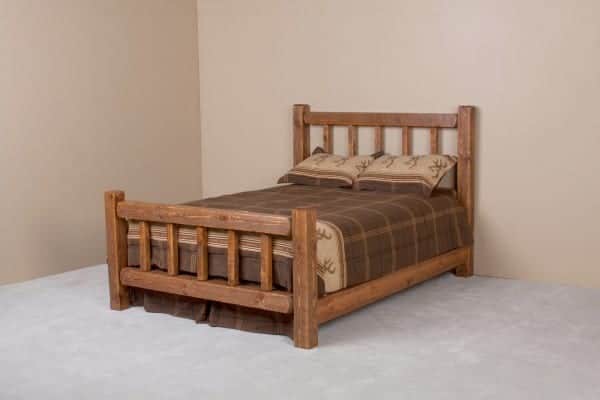 Little Jack Barnwood Bed Viking Log Furniture