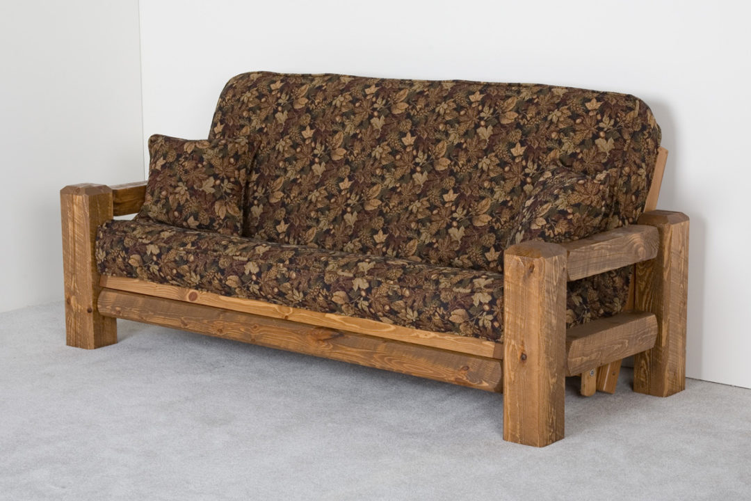 Barnwood Futon Viking Log Furniture