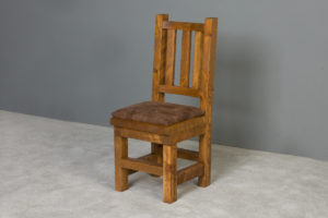 Barnwood Upholstered Dining Chair