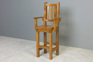 Barnwood Pub Chair with Arms
