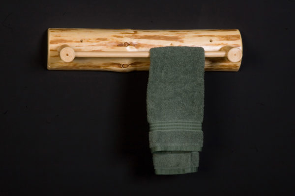 Log Towel Rack