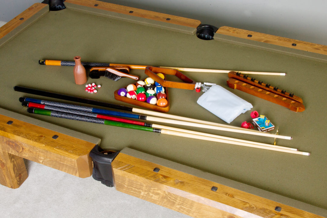 Deluxe Billiard Accessory Kit Viking Log Furniture
