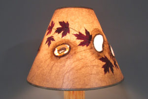 Leaf/Agate Lamp Shade