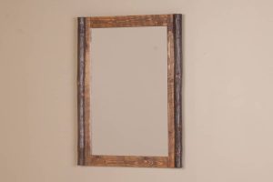 Sawtooth Hickory Bathroom Vanity Mirror