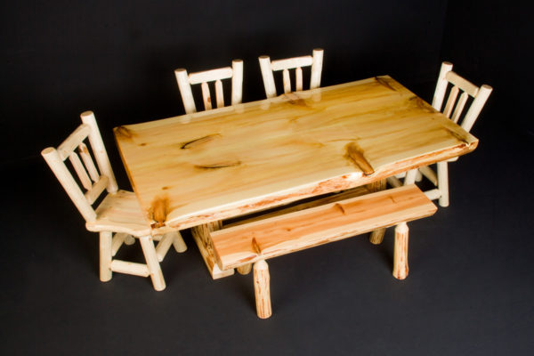 Slab Log Dining Table