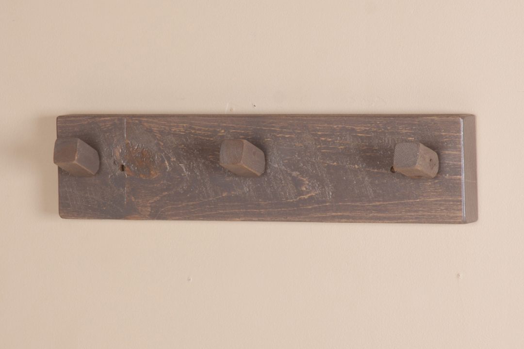 barnwood wall coat rack