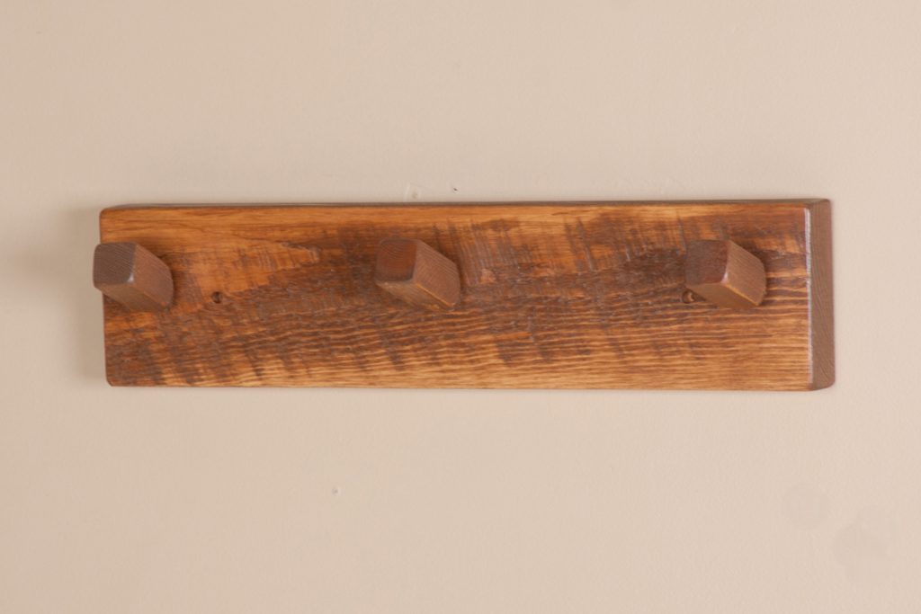 barnwood wall coat rack