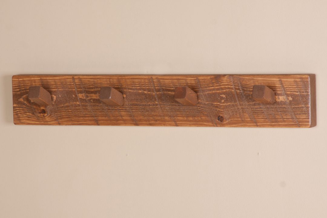 barnwood wall coat rack