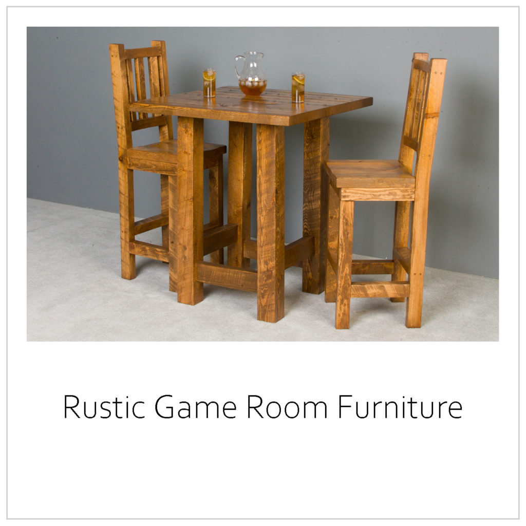 Pool Tables and Game Room - Viking Log Furniture